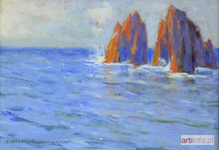 RYCHTER-JANOWSKA Bronisława | Pejzaż z Capri, 1904