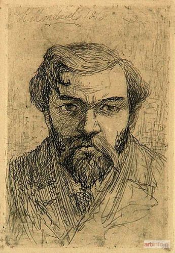 MONDRAL Karol | Portret mężczyzny, 1913