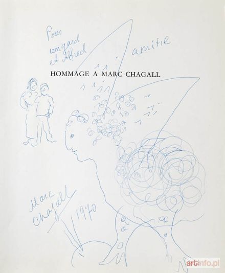 CHAGALL Marc | AUTOPORTRAIT AUX AILES, 1970