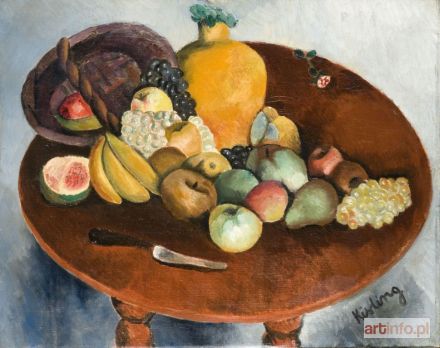 KISLING Mojżesz | NATURE MORTE AUX FRUITS , 1912