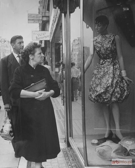 CHRZANOWSKI Tadeusz | Rozmowa na Oxford Street, Londyn 1958