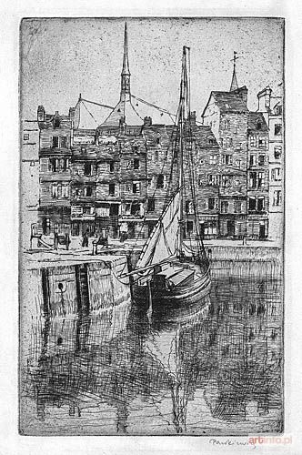 PANKIEWICZ Józef | Honfleur, stary port 1906