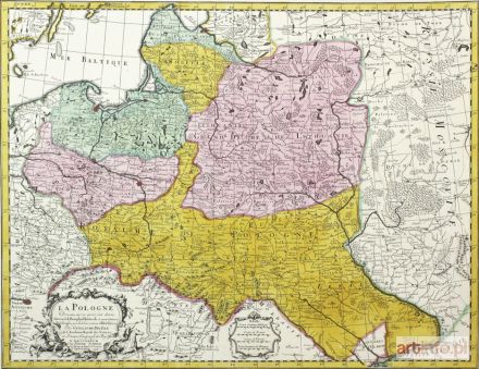 DELISLE Guillaume | La Pologne Dressee sur ce qu`en ont donne Starovolsk...