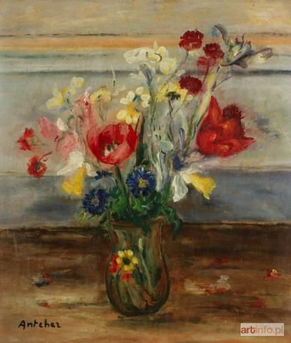 ANTCHER Isaac | Nature morte au bouquet