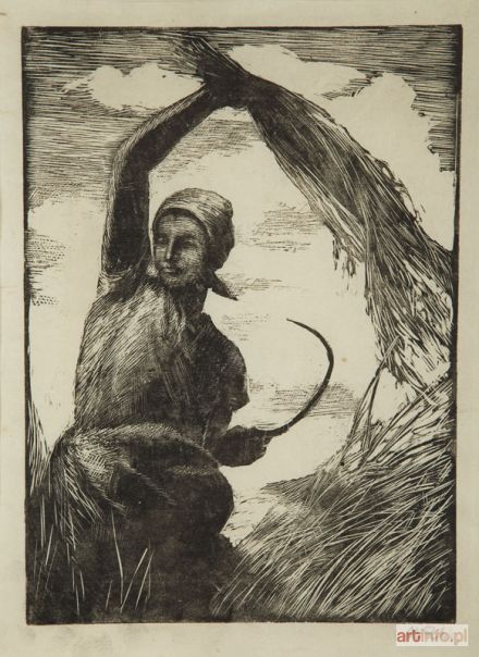 WEISS Wojciech | Żniwiarka, 1940 r.