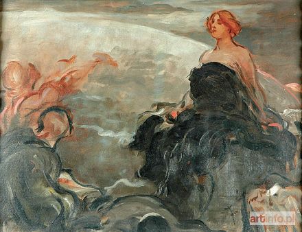 ŻMURKO Franciszek | Dama (szkic)