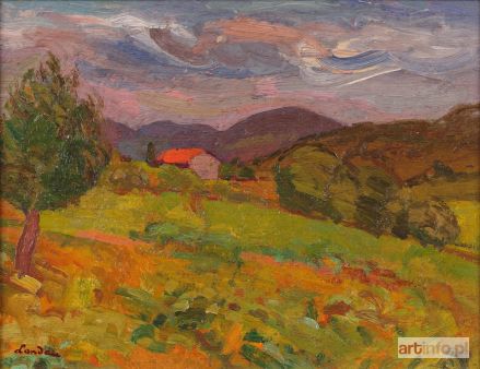 LANDAU Zygmunt (Sigmond) | Paysage de Provence