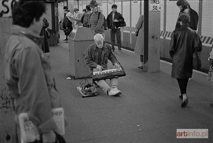 PLEWIŃSKI Maciej | Pianista, Time Square, N.Y.C., 1986