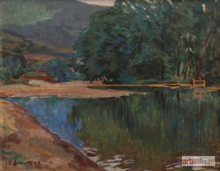 ŻURAWSKI Stanisław | Pejzaż, 1909