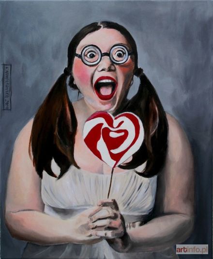 ŚRODOWSKA Katarzyna | Dziewczyna z lizakiem, 2014