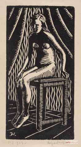 WĄDOŁOWSKI Jerzy | AKT WE WNĘTRZU, 1923