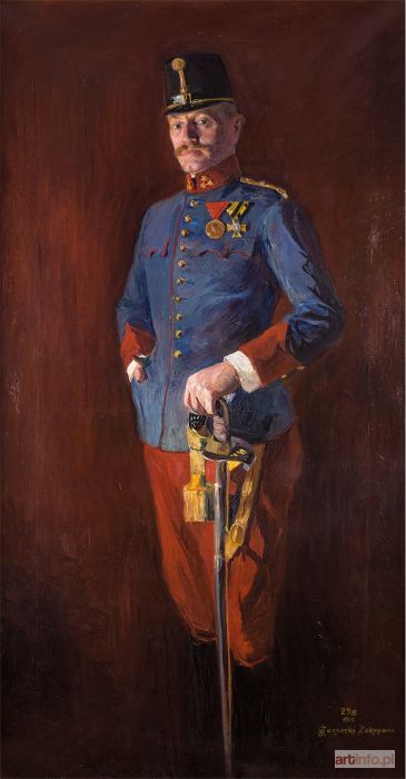 ŻARNECKI Stanisław | Portret rotmistrza, 1906 r.