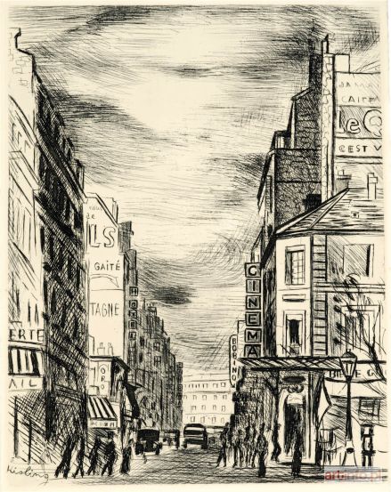 KISLING Mojżesz | Rue de la gaité