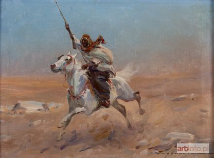 ZYGMUNTOWICZ Ignacy | Beduin na koniu
