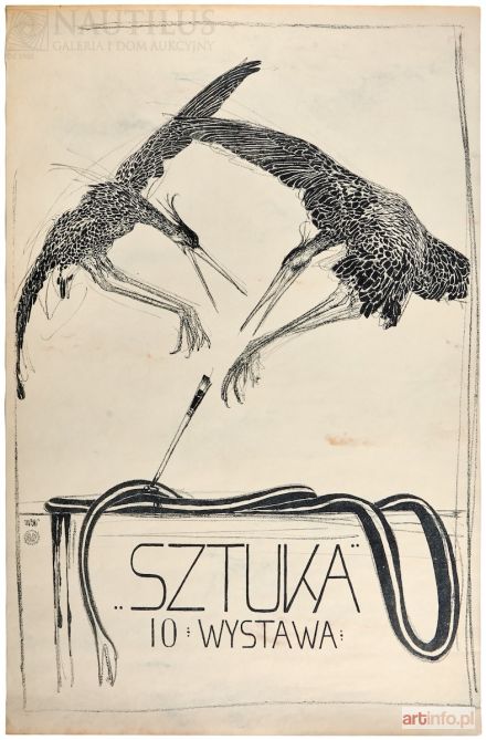 WEISS Wojciech | Plakat X wystawa sztuki, 1905