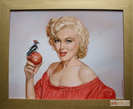 KWIRYŃSKI Zygmunt | Marilyn Monroe z jemiołuszką (2015)