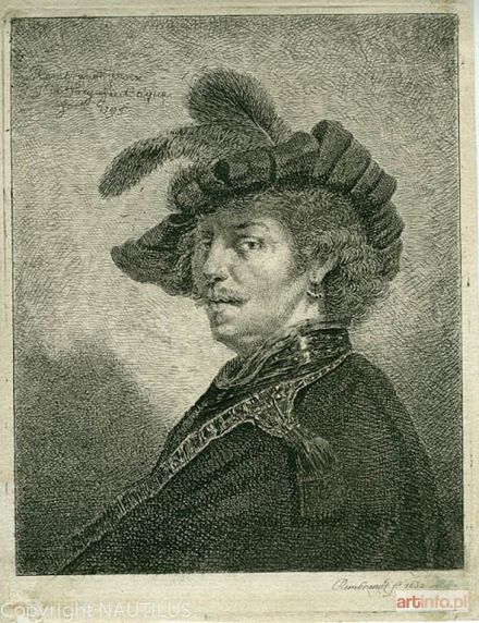 FREY Zachariasz Jan | Portret Rembrandta, 1795