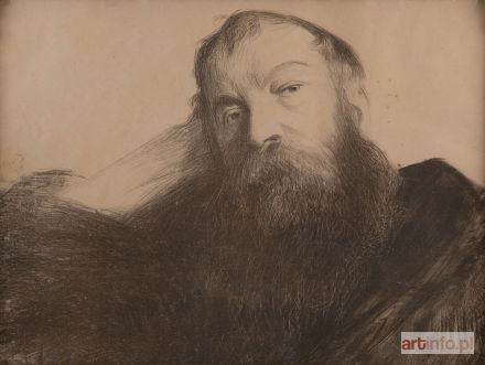 WYCZÓŁKOWSKI Leon | Portret Józefa Chełmońskiego, 1905 r.