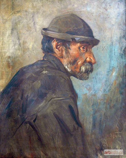 AJDUKIEWICZ Zygmunt | Portret mężczyzny