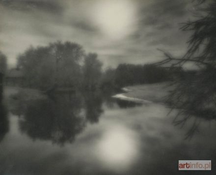 HARTWIG Edward | Landscape; Early Spring, Wrotków