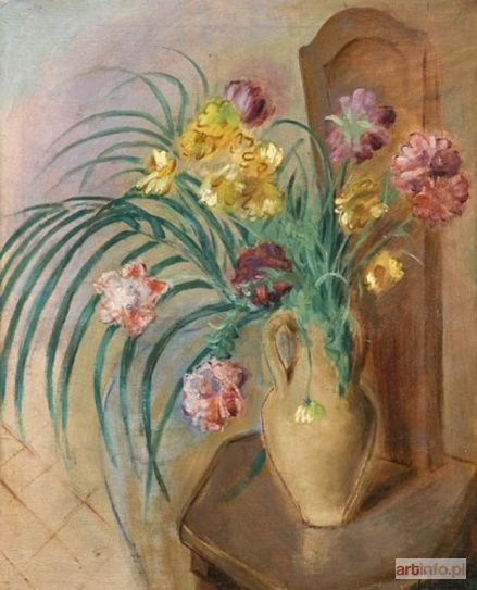 WEINBAUM Abraham | FLEURS JAUNES DANS UN VASE