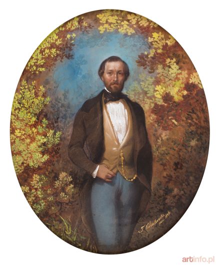 KWIATKOWSKI Teofil | Portret mężczyzny, 1846 r.