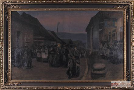 CZAJKOWSKI Stanisław | Sądny dzień, (Święto Jom Kipur) 1914 r.