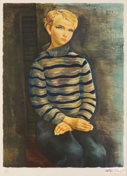 KISLING Mojżesz | Portret chłopca