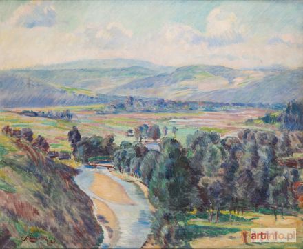 ŻURAWSKI Stanisław | Pejzaż podhalański, 1924 r.