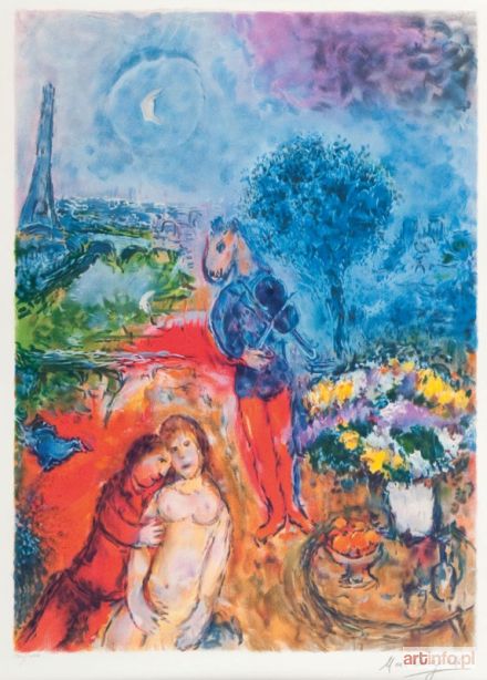 CHAGALL Marc | Scena paryska