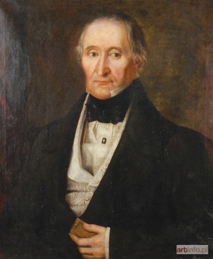 Malarz nieokreślony, XIX w. | Portret mężczyzny, 1843