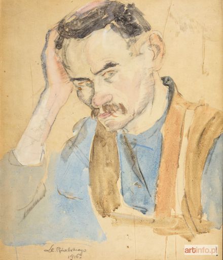 PĘKALSKI Leonard | PORTRET OJCA, 1916