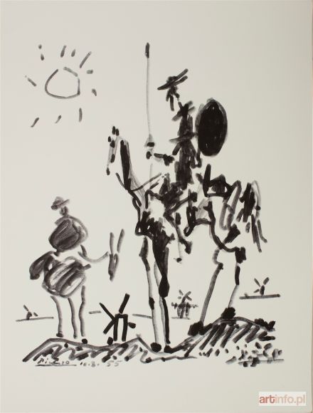 PICASSO Pablo | Don Quichotte