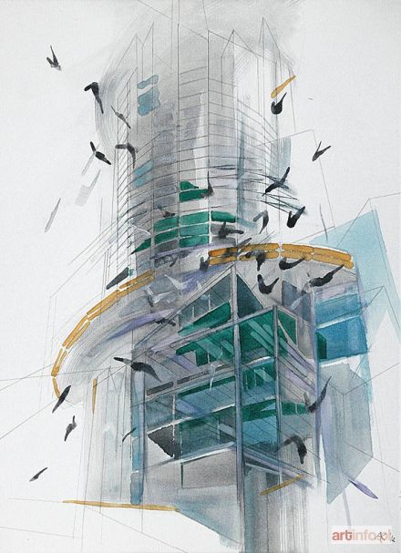 ADAMEK Katarzyna Łucja | z cyklu Cityescape, 2012