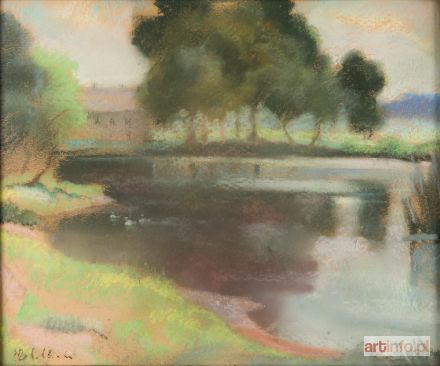 ŻABOKLICKI Wacław | Staw wśród drzew