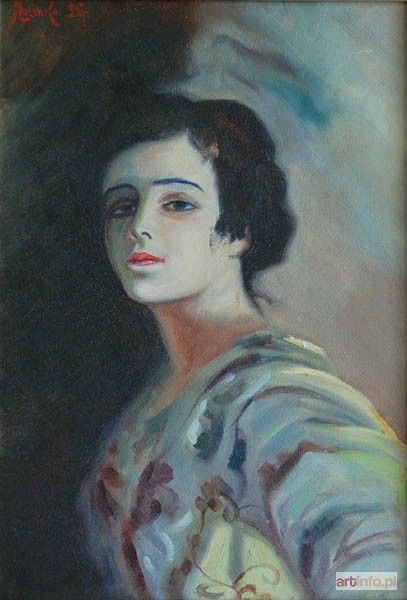 ARTYSTA nieokreślony | Portret kobiety (1925)