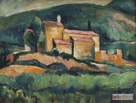 ASCHER Jerzy | Widok z Ceret, ok. 1925-27 r.