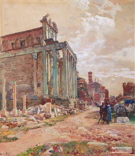 SEYDEL Hans | Forum Romanum - Basilica Aemilia, 1910