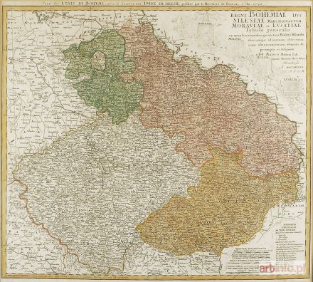 MAYER Tobias Johann | Mapa Czech (Bohemia)