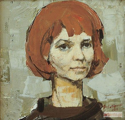 MŁYNARSKI Józef | Portret Elżbiety Czyżewskiej, 1965