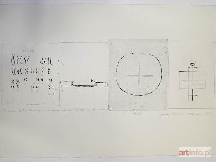 SOBOL-WEJMAN Anna | Pisane było, tajnym pismem genów (z Czesława Miłosza), 2007