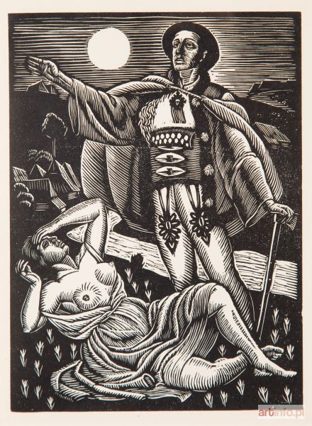 SKOCZYLAS Władysław | Scena miłosna, 1929 r.