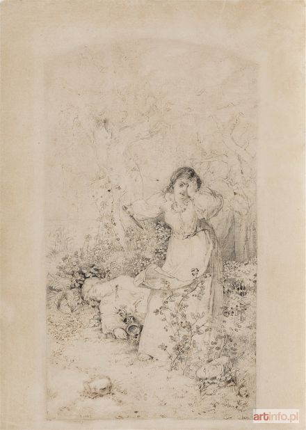LISIEWICZ Tomasz Antoni | Balladyna i Alina, 1882