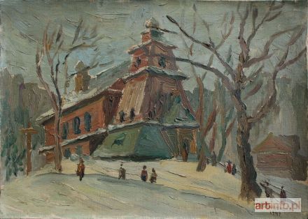 MATUSZCZAK Edward | W drodze do kościoła (1947)