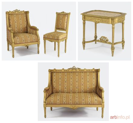 Komplet mebli w stylu klasycystycznym