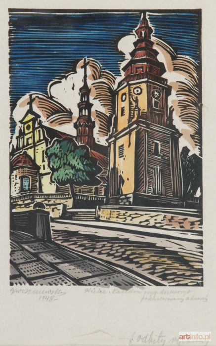 WISZNIEWSKI Kazimierz | Katedra w Kielcach, 1948