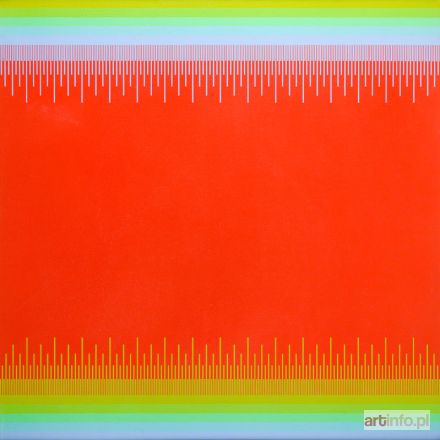 ANUSZKIEWICZ Richard | Soft Red Cadmium II, 1975 r.