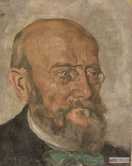 POCHWALSKI Kasper | PORTRET DOKTORA PIOTRA HUBALA-DOBRZAŃSKIEGO, 1915