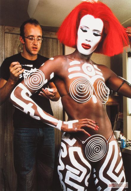 KIRKLAND Douglas | Keith Haring and Grace Jones , 1986/2014