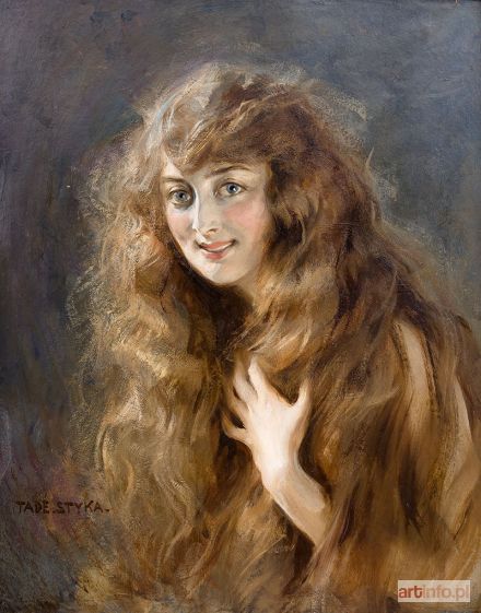 STYKA Tadeusz | Portret Renée Estien, 1922 r.